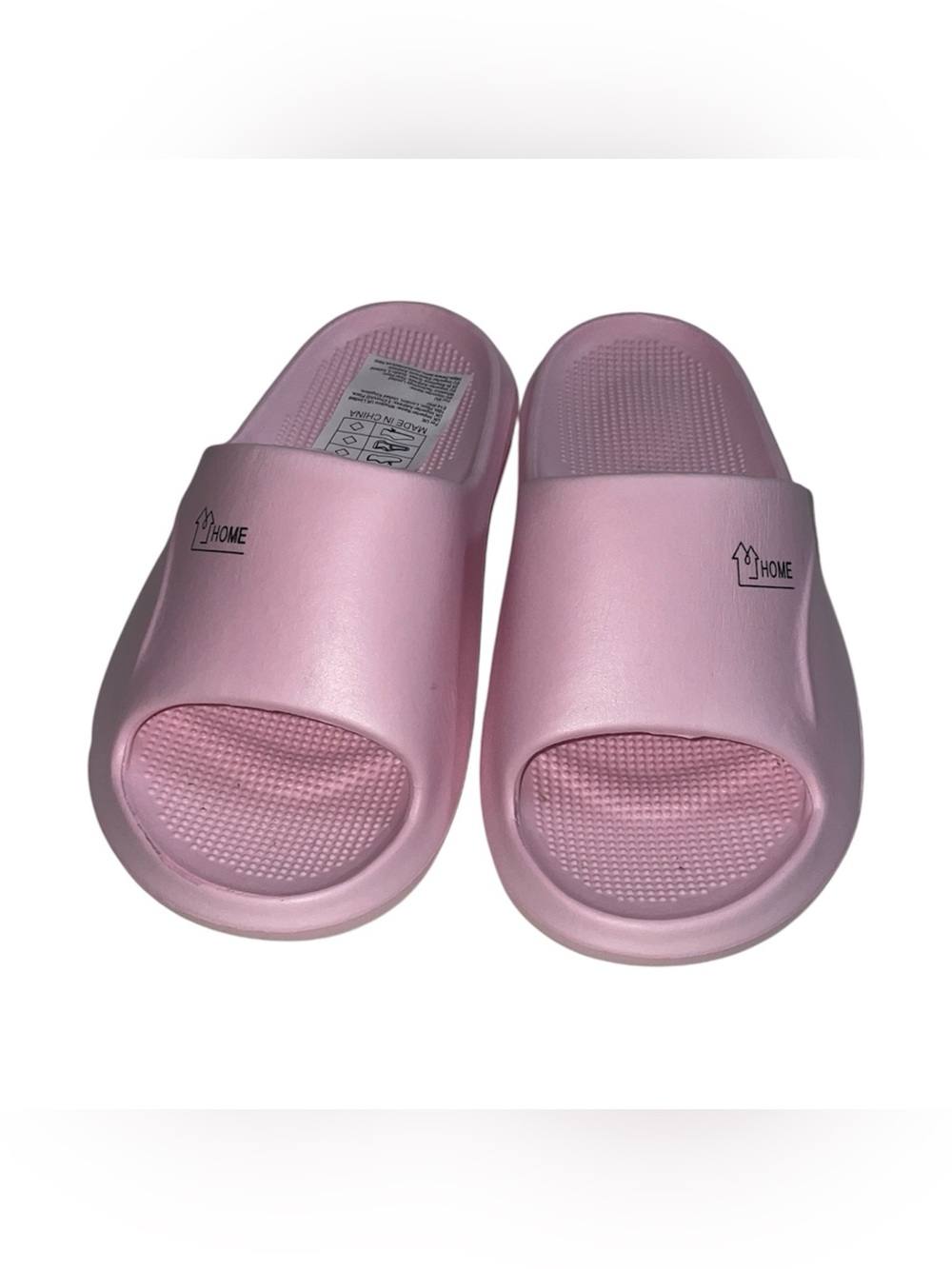 Women’s Cotton Candy Pink Orthopedic Comfort Slide Sandals Size 7.5-9